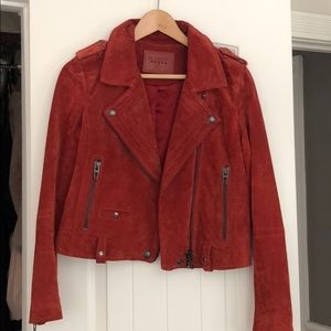BlankNYC Red Suede jacket